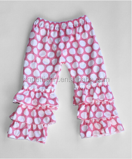 カスタム印刷された新しいスタイル2015ヒョウpantsforデザインの女の子の子供服長ズボン赤ちゃんの女の子のための/子供仕入れ・メーカー・工場