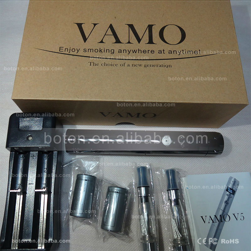 Hot Selling Wholesale Ecigarette Mechanical Mod Lavatube Vamo V5 Starter Kit