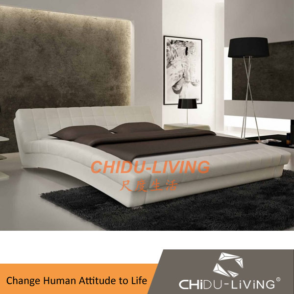 Modern luxury home muebles de dormitorio camas de madera maquetas ...