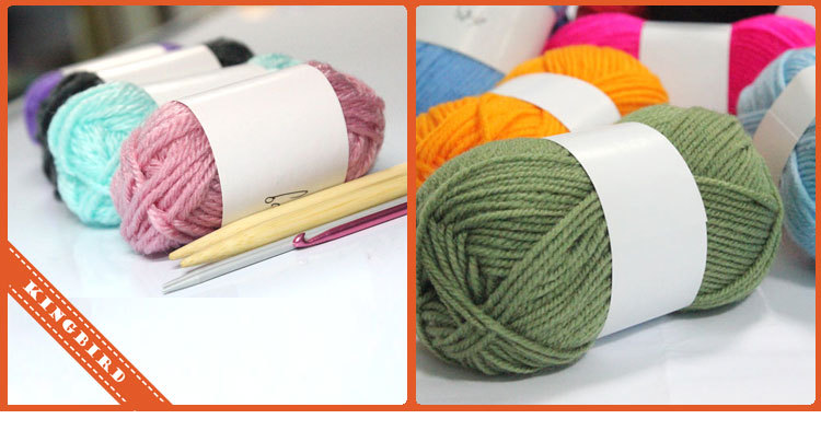 最高品質の柔らかいアクリル手編み用糸仕入れ・メーカー・工場