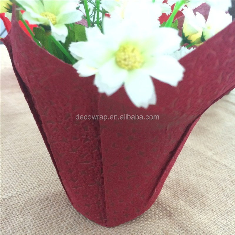 Flowerpot Decorative Flower Pot Cover Nonwoven Fabric Pot Cover Plant