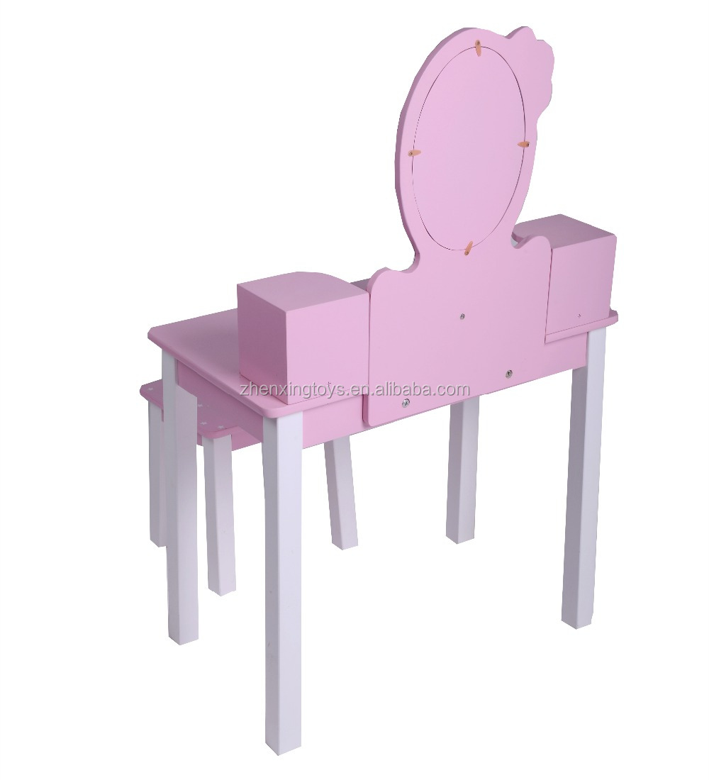 ピンク子供木製鏡付き洗面化粧台の子供服韓国仕入れ・メーカー・工場