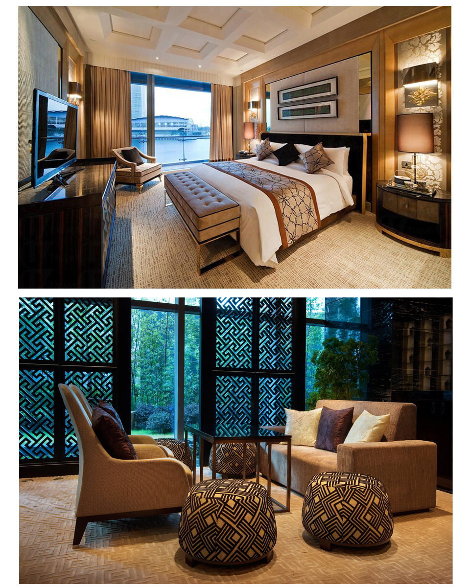 2016新しいスタイルの豪華なホテルのベッド販売のための完全な室内装飾仕入れ・メーカー・工場