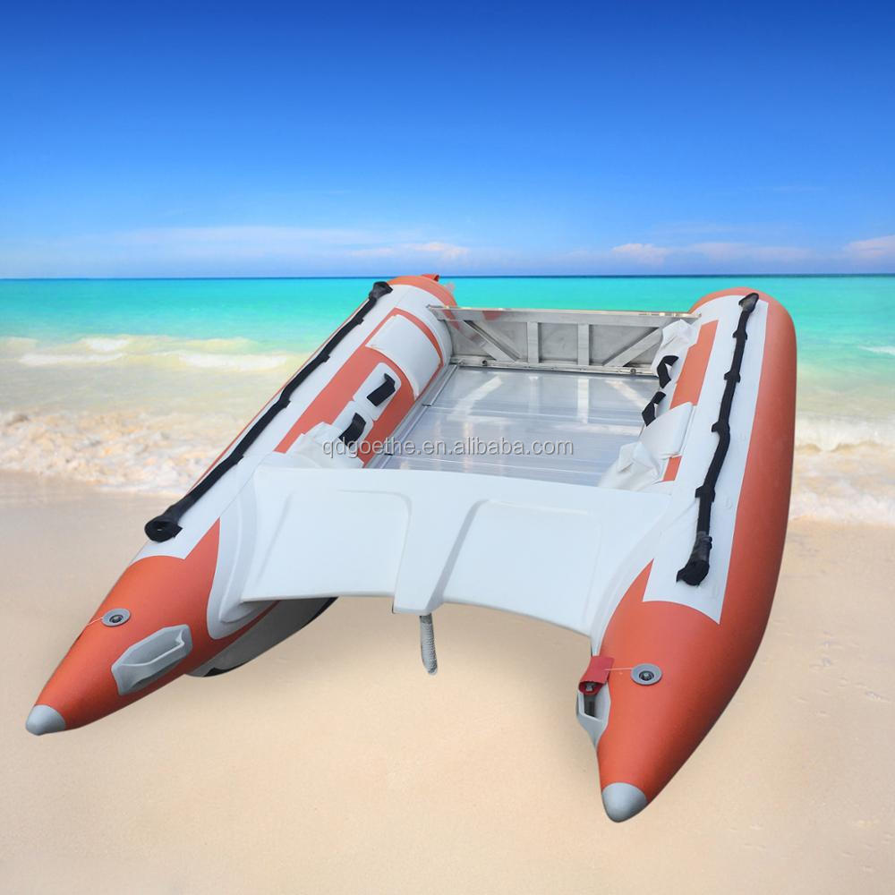 aqueous inflatable boat