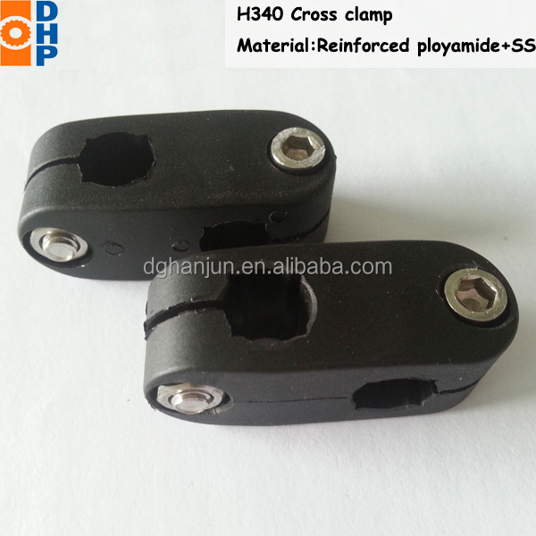 H340 Plastic Double Pipe Clamp Buy Plastic Double Pipe Clamp
