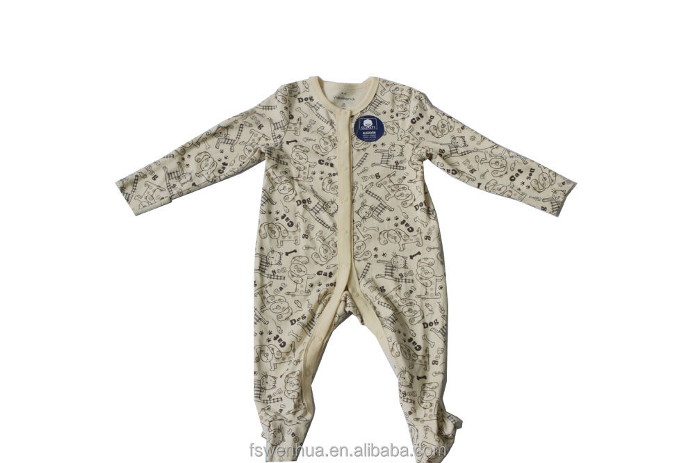 幼児用寝間着ロングスリーブ赤ちゃんの服のパジャマ仕入れ・メーカー・工場