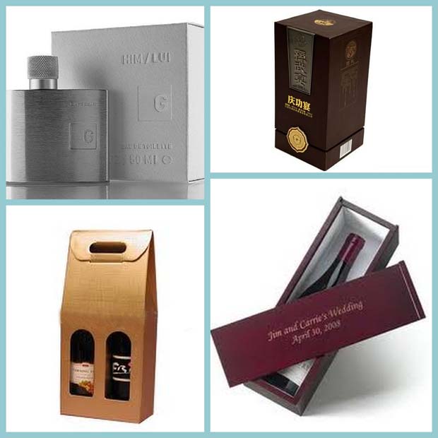 Reusable individual foldable used empty wholesale red wine box