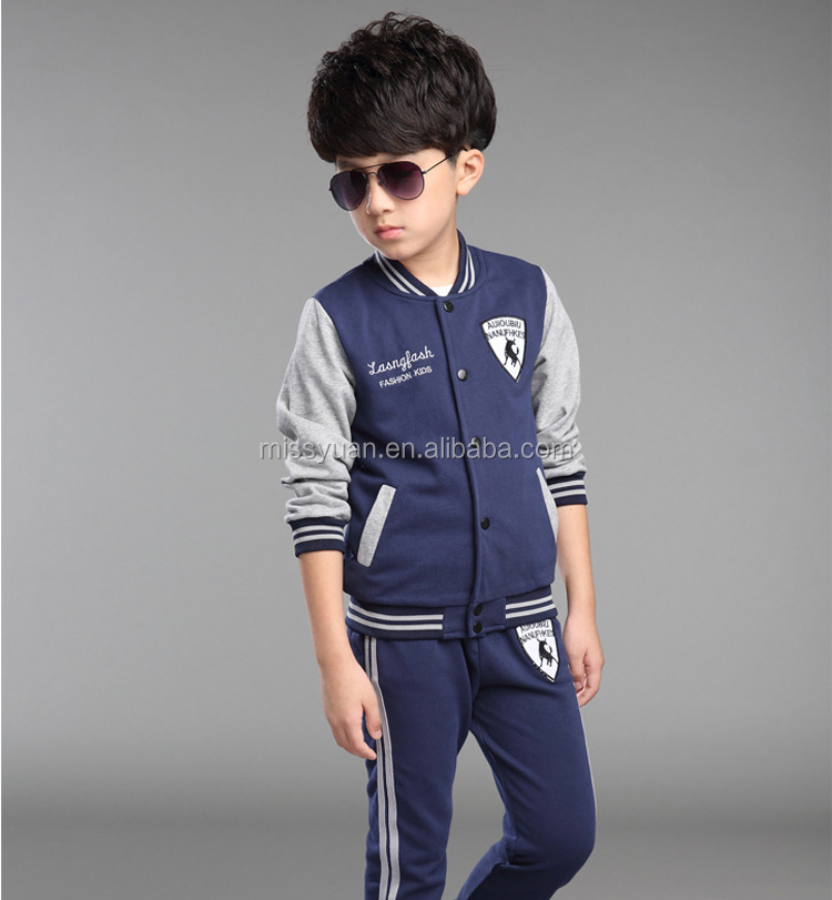 中国卸売熱い販売クールclothes+pants2015男の子のための服のセット仕入れ・メーカー・工場