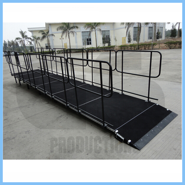 安いカーペット表面finshアルミポータブルステージデッキ/のプラットフォームイベントの仕入れ・メーカー・工場