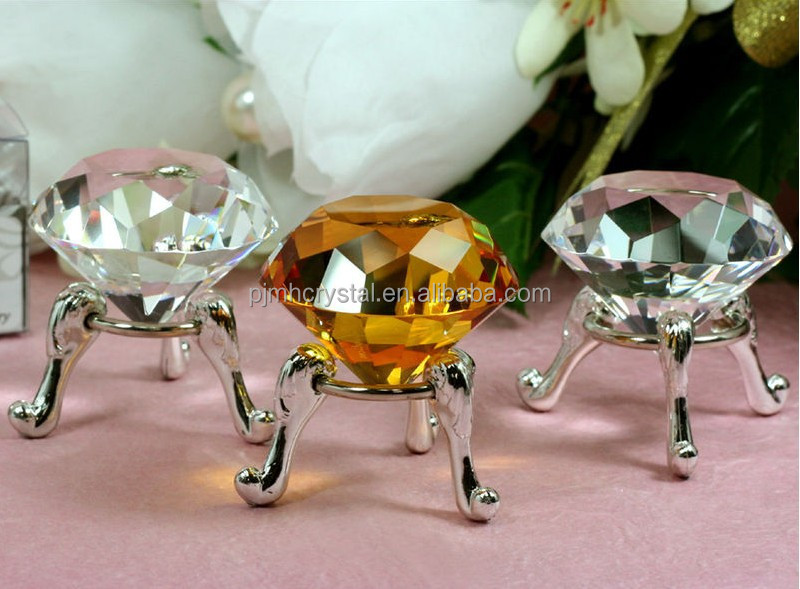 黄色のガラスダイヤモンド婚約リングナプキンホルダーMH-C082仕入れ・メーカー・工場