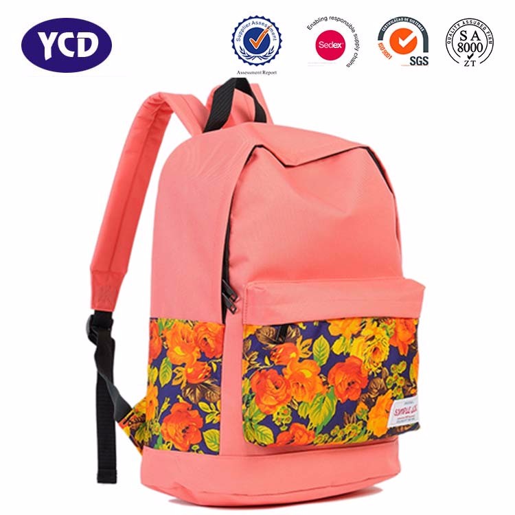 Daily Cute Canvas Teenage Backpack,Cheap High Sechool Girls Backpack