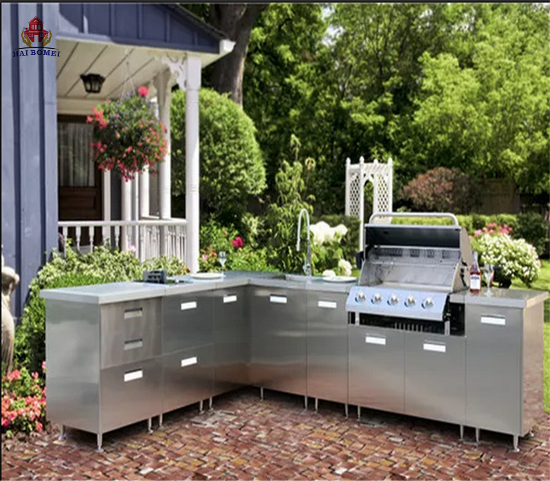 Outdoor Restaurant Kitchen Furniture Stainless Steel Kitchen