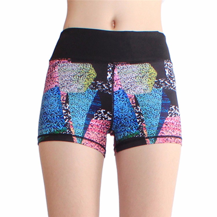 New Design Custom Sublimation Printed Booty Yoga Shorts For Women Buy 