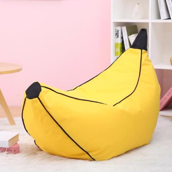 Cartoon Banana Creative Sofa Baby Lazy Sofa Fabric Chair Washable