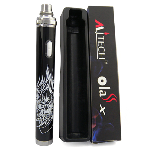 電圧ecigarette中国のサプライヤー最新の電子のcigola×クールとセックス1300/1600mah3.3-5.5vトップねじれのバッテリー問屋・仕入れ・卸・卸売り