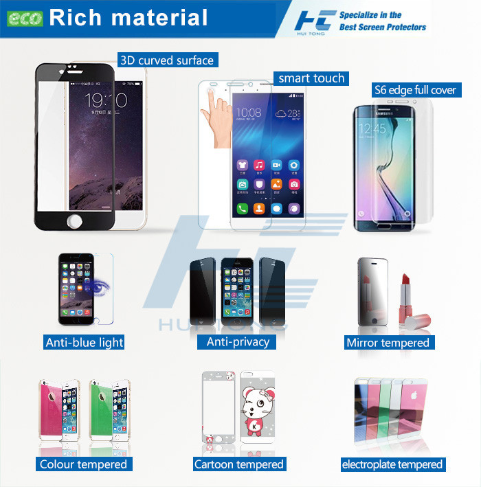 Privacy screen protective films for Motorola Moto G4 9H hardness 0.33mm tempered glass