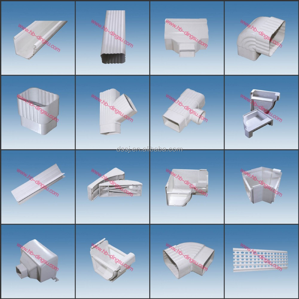 Pvcu Rain Gutter Accessories/downspout 45 Deg Elbow Buy Downspout