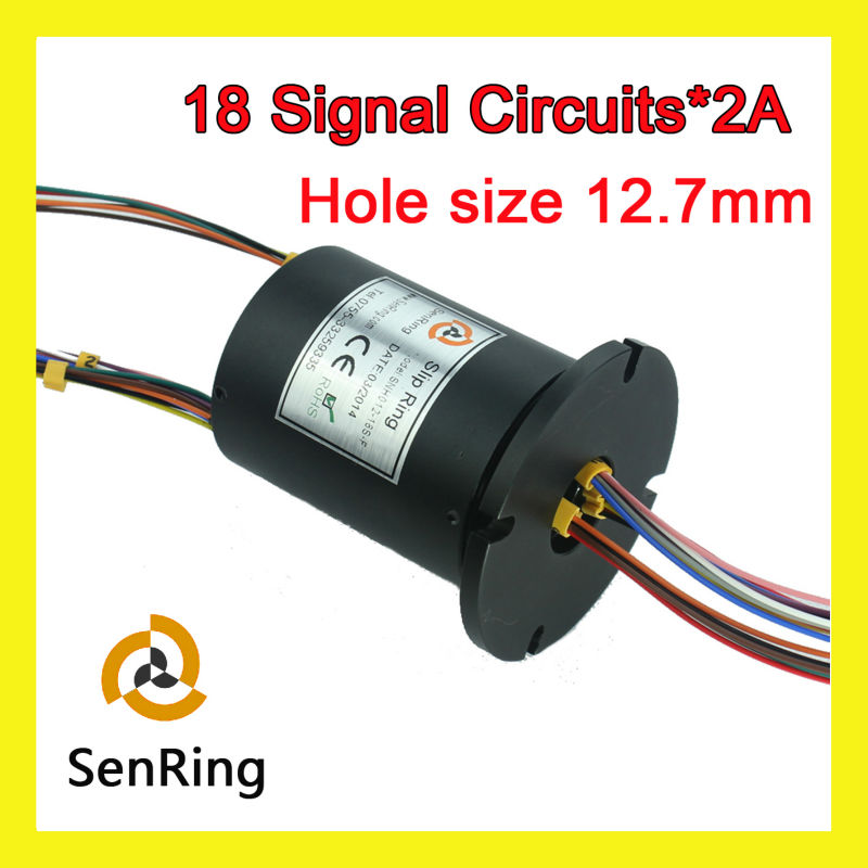 Electrical Swivel Connector 18 Signal Wires/circuits Contact 2a Of