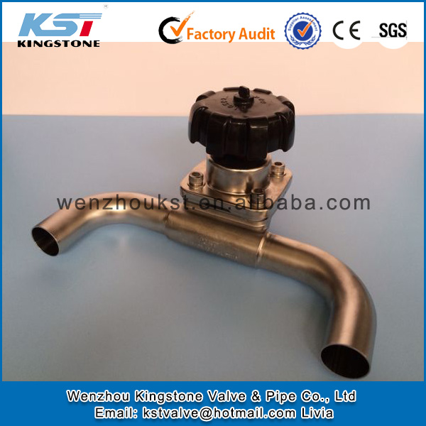 中国工場販売ss316l dn8クランプミニダイヤフラムバルブ仕入れ・メーカー・工場