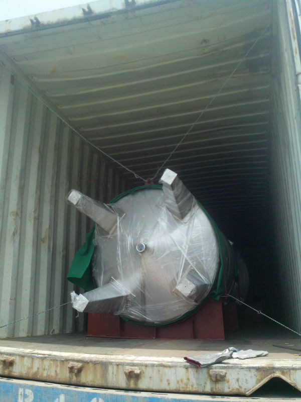 large capacity AISI304 dry red wine fermentation tank with insulation layer