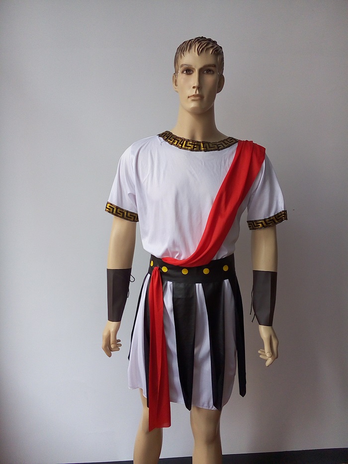 中世の剣闘士衣装ハロウィーンパーティー質素戦士コスチュームコスプレroman大人のための仕入れ・メーカー・工場