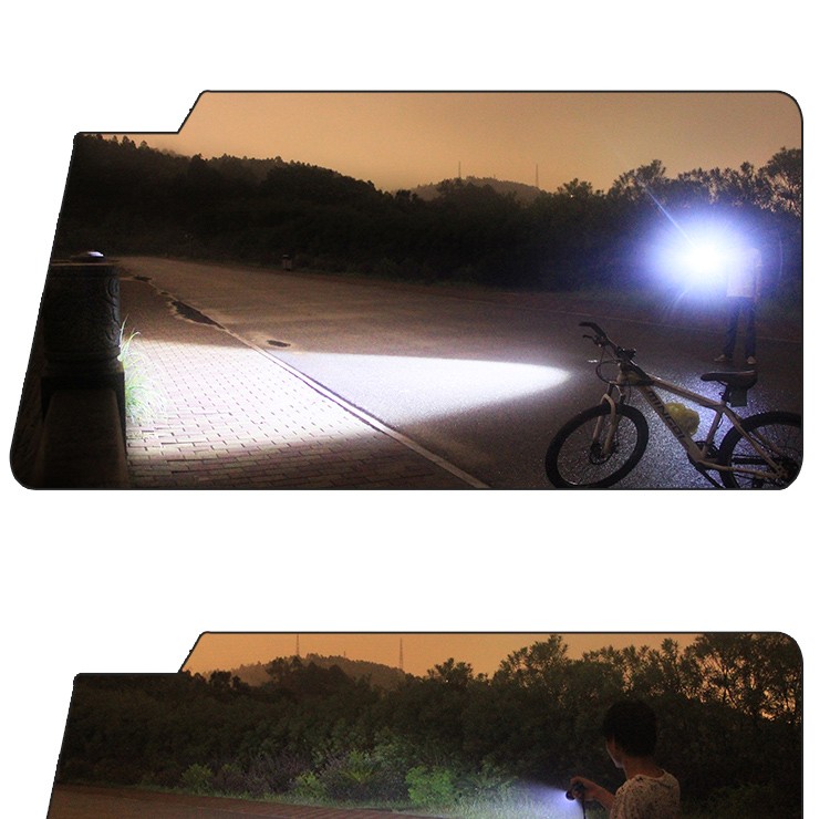 笑顔シャーク中国工場ズームled充電式懐中電灯トーチ18650バッテリーled懐中電灯ズーム可能なxm-l t6 led懐中電灯仕入れ・メーカー・工場