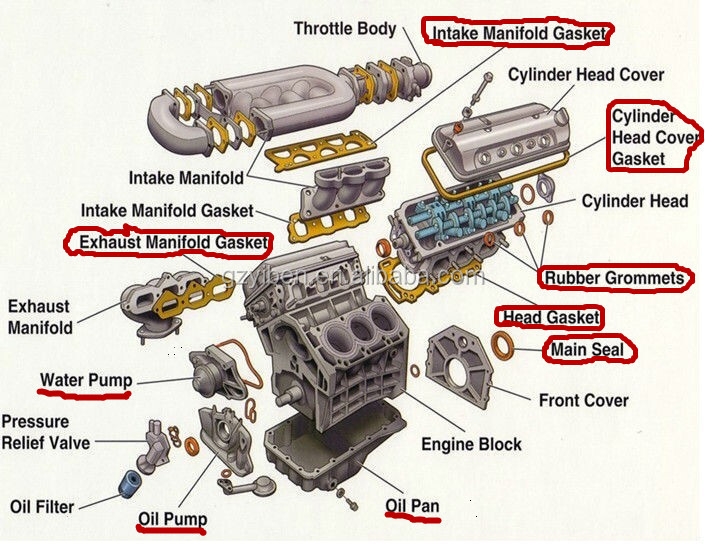 diesel engine parts toyota #2