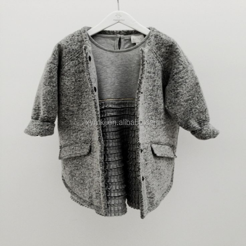 新たに到着したヨーロピアンスタイルの赤ちゃんの女の子のコートウール素材の柔らかな厚い冬用ファッション生き抜く仕入れ・メーカー・工場