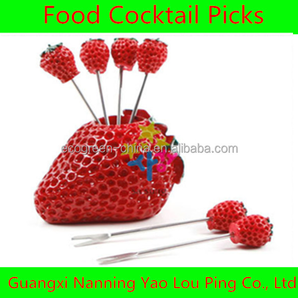 Cinnamon Paper Flags Toothpicks