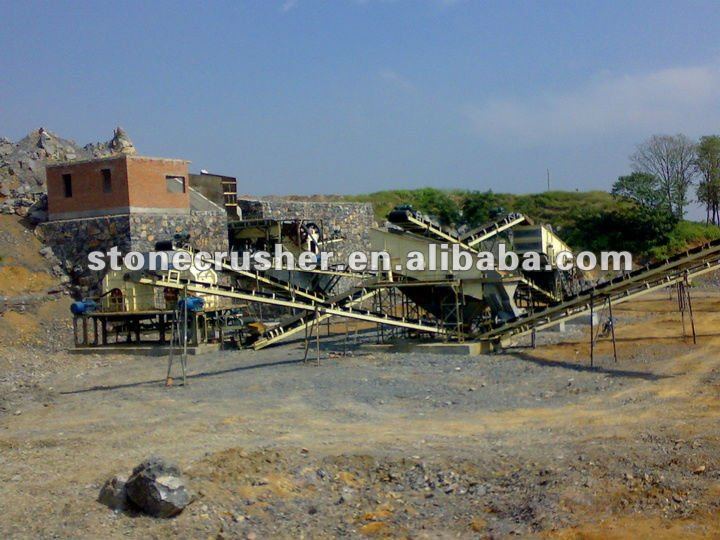 sanbao stone crusher plant