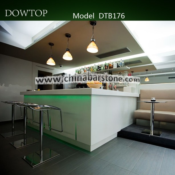 fabricante de alta calidad de la superficie sólida barra de corian