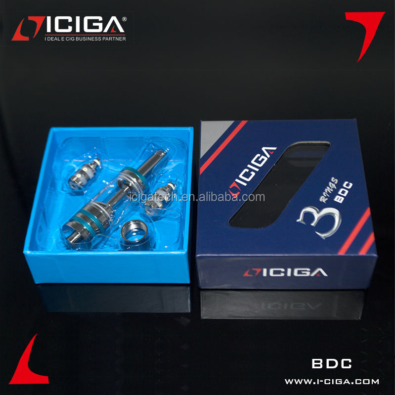 original bottom dual coil clearomizer BDC vaporizer, dual coil vaporizer pen hicig mini e cigarette