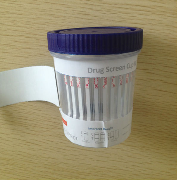 Fda Ce Marked 12 Panel Drug Test Cup With Integrated Adulteration