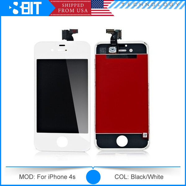 アリババチャイナ100％安定した作業画面! 最高品質iphone4sのためのスクリーンの交換問屋・仕入れ・卸・卸売り