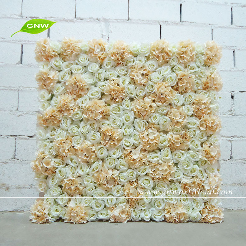 Gnw 3ft Import China Silk Flower Wall With Rose And Hydrangea For Flw1508009 Jpg