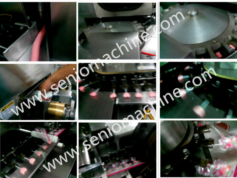 2014 Newest High speed Irregular Shape lollipop Forming and Packaging Machine