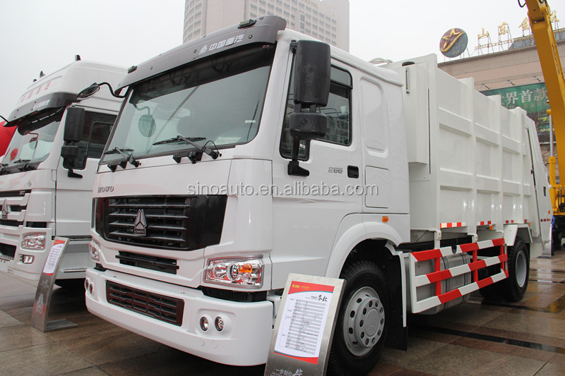 新しい中国6x42015sinotrukhowoのごみ収集車販売のための仕入れ・メーカー・工場