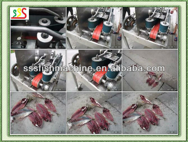 自動魚フィレットマシン30個と/min出力はフィレット魚入れ2または3部( 3オプションのためのモデル)問屋・仕入れ・卸・卸売り