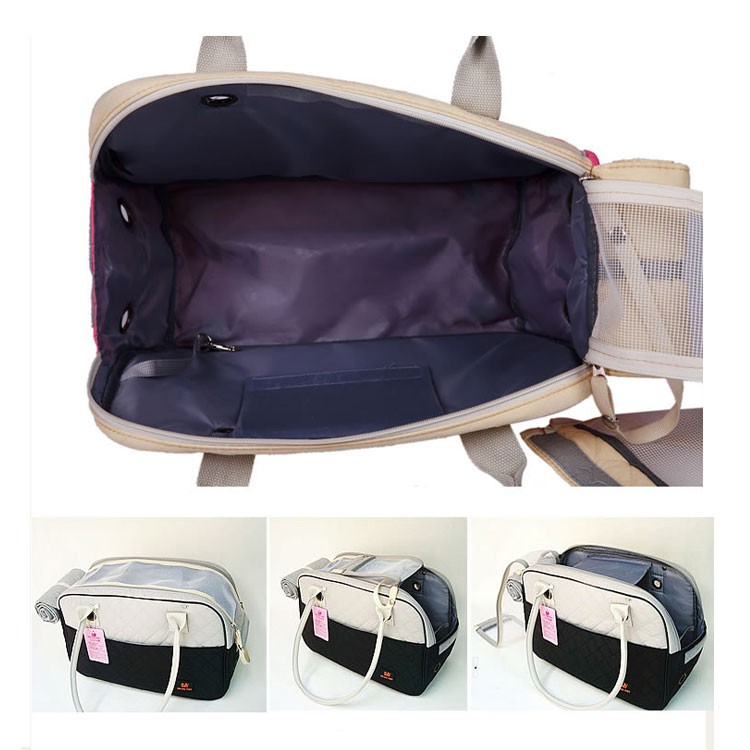 Roihao 2015 high quality folding travel wholesale pet carrier bag