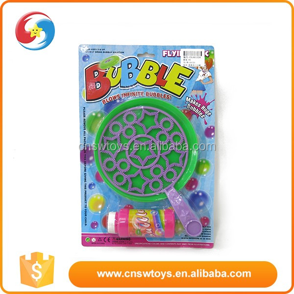 2016 Newest factory colorful plastic mini kids soap bubble toys
