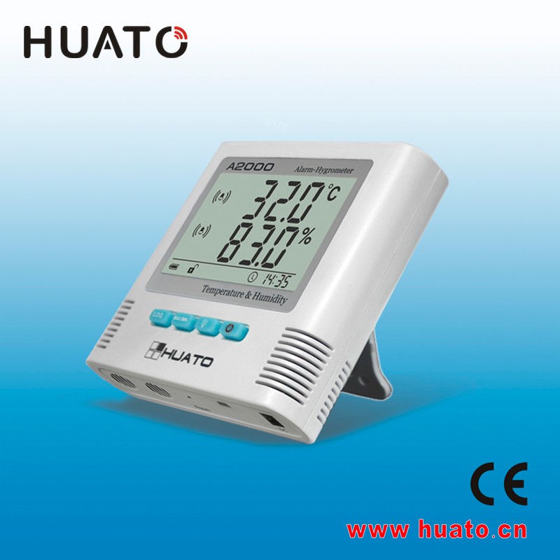 A200-EXデジタルlcd温度計&湿度計で3メートル外部センサー仕入れ・メーカー・工場