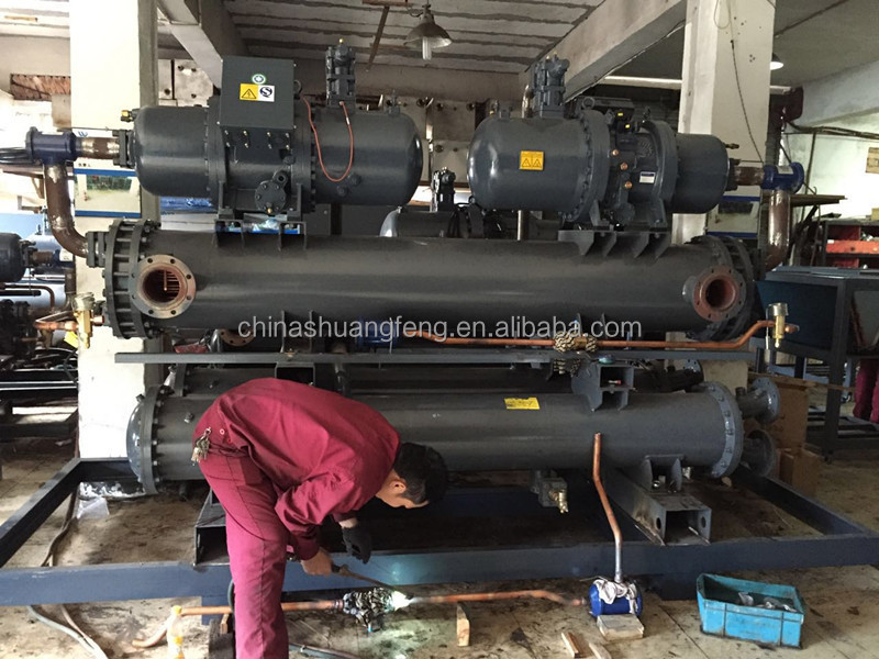 新しいタイプ2014年shuangfeng工業用水冷却スクリューチラーの価格問屋・仕入れ・卸・卸売り