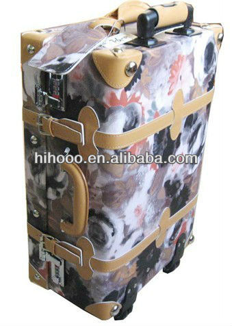 2012 горячей - продажи унисекс exotci старинный телеёки багажа мешок