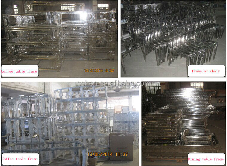 現代の金属ステンレス鋼バーテーブルf133仕入れ・メーカー・工場
