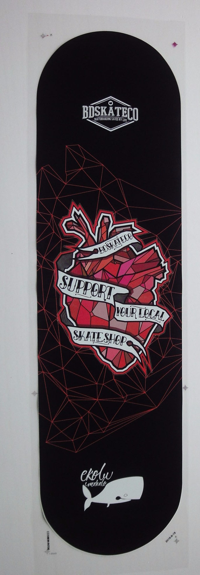 Heat Transfer Film For Skateboard Deck Printing Supply Wholesale Heat