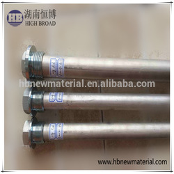 aluminum/zinc anode rods for water heaters