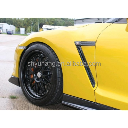2008-2013r35gtrカーボンファイバーフェンダーエンブレムロゴホルダーの交換問屋・仕入れ・卸・卸売り