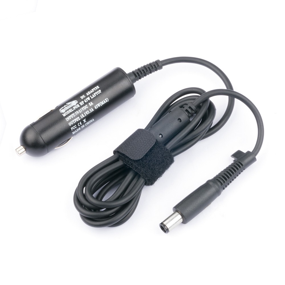 65w Car Laptop Charger For Hp Notebook Laptop Dc Adapter 18.5v 3.5a 7.4*5.0mm Car Charger Laptop