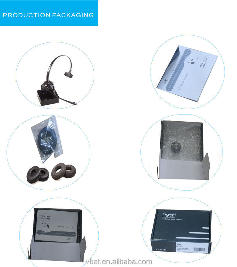 Ecmマイクブルートゥース電話のヘッドセットを備えたヘッドセットブルートゥース& 300度調節可能なマイク問屋・仕入れ・卸・卸売り