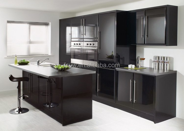 glossy black kitchen cabinet wall cheap made in china kitchen cabinet glossy black kitchen cabinet wall cheap made in china kitchen cabinet